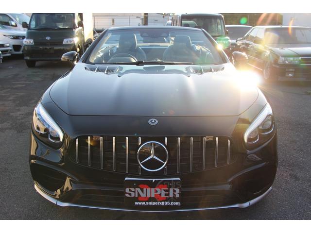 SL SL400グランドエディション 63AMG仕様スカイバリオルーフ/ハーマンカードンサウンド/ミシュランン/ETC/ドラレコ/茶黒シート/温冷シート/アイドリングストップ/クルコン/スペアキー/LEDライトバックカメラ/シートメモリー(2枚目)