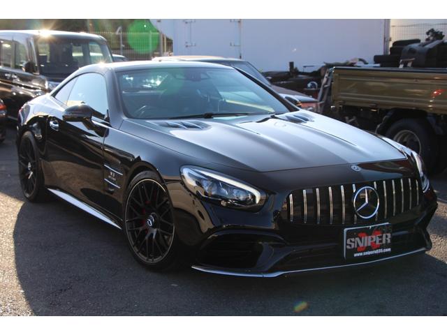 SL SL400グランドエディション 63AMG仕様スカイバリオルーフ/ハーマンカードンサウンド/ミシュランン/ETC/ドラレコ/茶黒シート/温冷シート/アイドリングストップ/クルコン/スペアキー/LEDライトバックカメラ/シートメモリー(4枚目)
