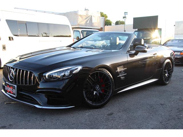 SL SL400グランドエディション 63AMG仕様スカイバリオルーフ/ハーマンカードンサウンド/ミシュランン/ETC/ドラレコ/茶黒シート/温冷シート/アイドリングストップ/クルコン/スペアキー/LEDライトバックカメラ/シートメモリー(5枚目)