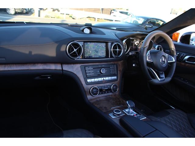 SL SL400グランドエディション 63AMG仕様スカイバリオルーフ/ハーマンカードンサウンド/ミシュランン/ETC/ドラレコ/茶黒シート/温冷シート/アイドリングストップ/クルコン/スペアキー/LEDライトバックカメラ/シートメモリー(37枚目)