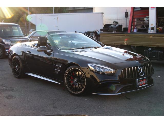 SL SL400グランドエディション 63AMG仕様スカイバリオルーフ/ハーマンカードンサウンド/ミシュランン/ETC/ドラレコ/茶黒シート/温冷シート/アイドリングストップ/クルコン/スペアキー/LEDライトバックカメラ/シートメモリー(45枚目)