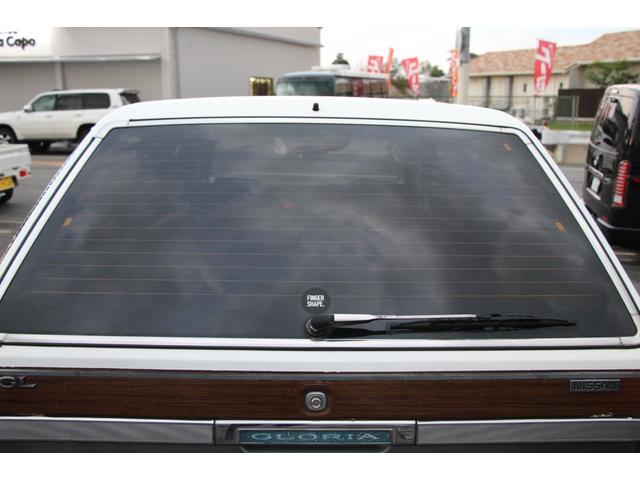 グロリアバン GL AT/5人乗り/ウッドデカール/社外15インチアルミホイール/ホワイトリボンタイヤ/ETC/CD/Bluetooth接続/フェンダーミラー/LEDヘッド/エアコン/パワーウィンドウ/ガソリン車/禁煙車(50枚目)