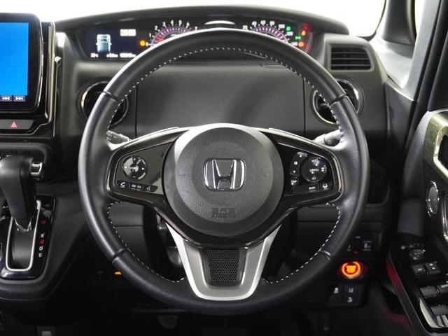 Ｎ－ＢＯＸカスタム Ｇ・Ｌターボホンダセンシング　１オ－ナ－ナビＲカメＥＴＣ両電扉ＢＴ地デジ　アダプティブクルーズコントロール　Ｂｌｕｅｔｏｏｔｈ　パドルシフト　オートハイビーム　１５インチ純正アルミホイール　ＬＥＤヘッドライト　禁煙車　スペアキー有（10枚目）