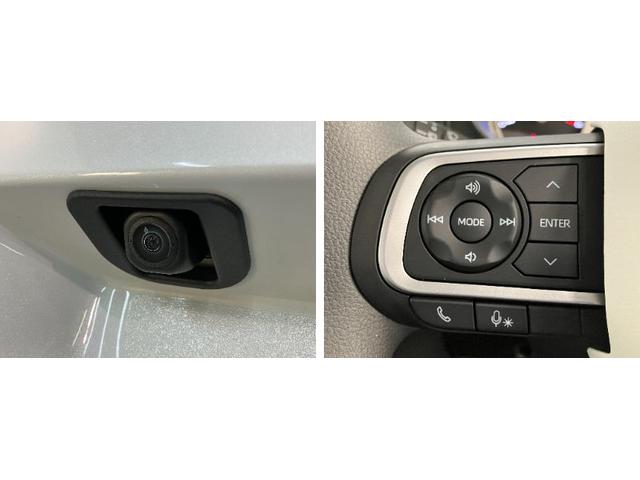 ムーヴキャンバス ストライプスＧ　届出済未使用車　両側電動スライドドア　追突被害軽減ブレーキ　スマアシ　ＬＥＤ　スマートキー　両側電動スライドドア　前席シートヒーター　ナビ取付時用バックカメラ（20枚目）