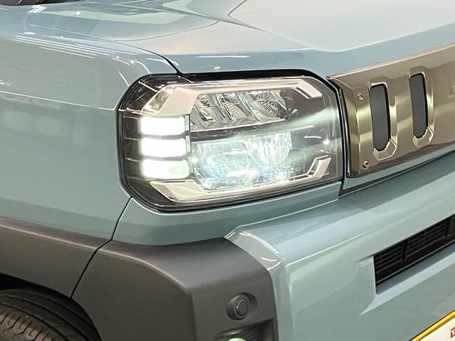 タフト Ｇダーククロムベンチャー　届出済未使用車　追突被害軽減ブレーキ　スマアシ　コーナーセンサー　ＬＥＤ　スマートキー　前席シートヒーター　オートエアコン　スカイフィールトップ　ナビ取付時用バックカメラ（11枚目）