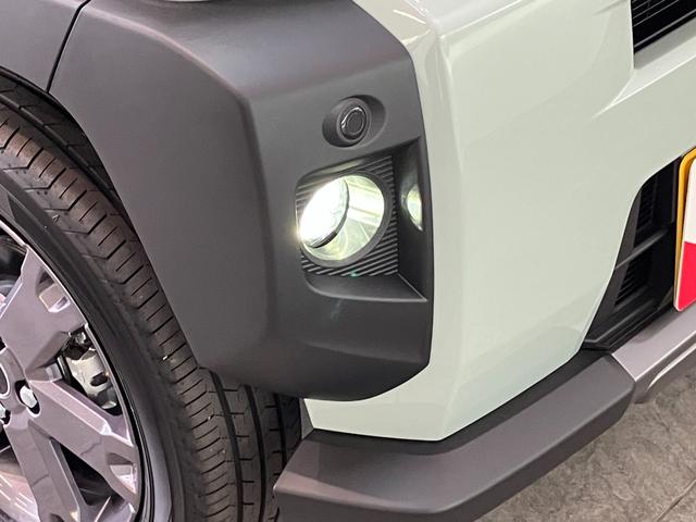 タフト Ｇダーククロムベンチャー　届出済未使用車　前席シートヒーター　追突被害軽減ブレーキ　スマアシ　コーナーセンサー　ＬＥＤ　スマートキー　オートエアコン　前席シートヒーター　スカイフィールトップ　ナビ取付時用バックカメラ（34枚目）