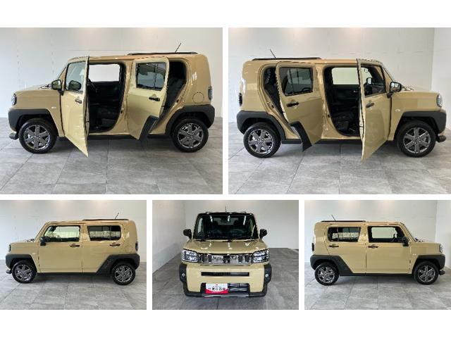 タフト Ｇ　ダーククロムベンチャー　クルコン　届出済未使用車　衝突被害軽減ブレーキ　コーナーセンサー　バックカメラ（ナビ装着時用）　クルーズコントロール　前席シートヒーター　ＬＥＤ　オートライト　スカイフィールトップ　スマートキー　エコアイドル　届出済未使用車（8枚目）