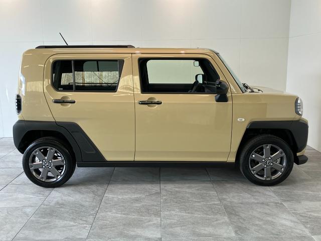 タフト Ｇ　ダーククロムベンチャー　クルコン　届出済未使用車　衝突被害軽減ブレーキ　コーナーセンサー　バックカメラ（ナビ装着時用）　クルーズコントロール　前席シートヒーター　ＬＥＤ　オートライト　スカイフィールトップ　スマートキー　エコアイドル　届出済未使用車（24枚目）