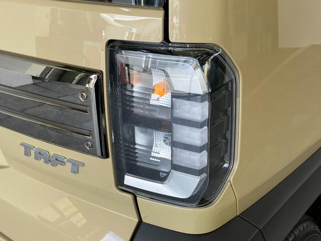 タフト Ｇ　ダーククロムベンチャー　クルコン　届出済未使用車　衝突被害軽減ブレーキ　コーナーセンサー　バックカメラ（ナビ装着時用）　クルーズコントロール　前席シートヒーター　ＬＥＤ　オートライト　スカイフィールトップ　スマートキー　エコアイドル　届出済未使用車（33枚目）