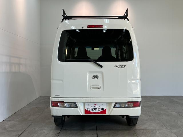 ハイゼットカーゴ デラックスＳＡ３　ＡＴ車　キーレス　前席パワーウインドウ　衝突被害軽減ブレーキ　スマアシ３　キーレスエントリー　ＥＴＣ車載器　前席パワーウインドウ　ＡＭ／ＦＭステレオ　両側スライドドア　オートライト　エコアイドル　ルーフキャリア（26枚目）