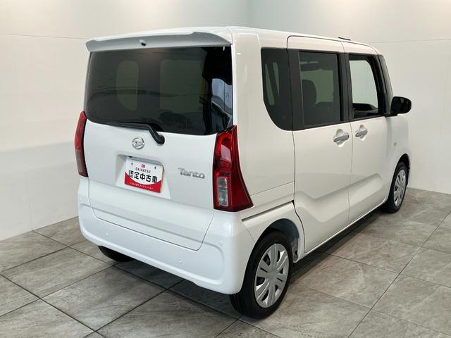 タント Ｘ　両側電動スライドドア　シートヒーター　届出済未使用車　衝突被害軽減ブレーキ　コーナーセンサー　バックカメラ（ナビ装着時用）　両側電動スライドドア　前席シートヒーター　電動パーキングブレーキ　ＬＥＤ　オートライト　オートエアコン　スマートキー　エコアイドル（3枚目）