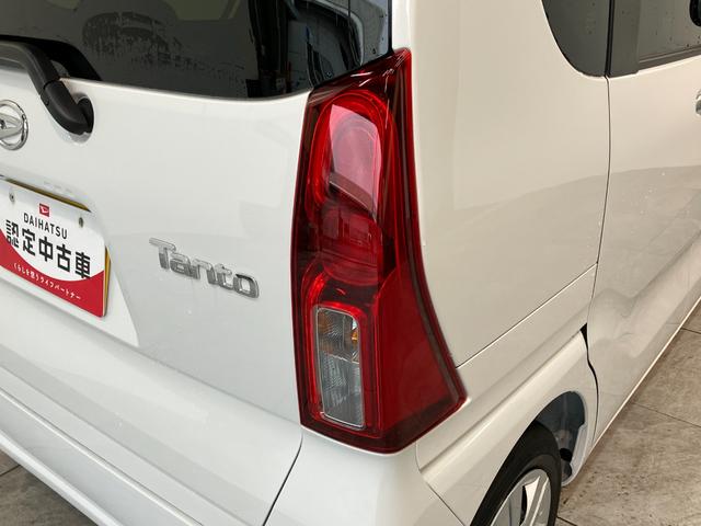 タント Ｘ　両側電動スライドドア　シートヒーター　届出済未使用車　衝突被害軽減ブレーキ　コーナーセンサー　バックカメラ（ナビ装着時用）　両側電動スライドドア　前席シートヒーター　電動パーキングブレーキ　ＬＥＤ　オートライト　オートエアコン　スマートキー　エコアイドル（31枚目）