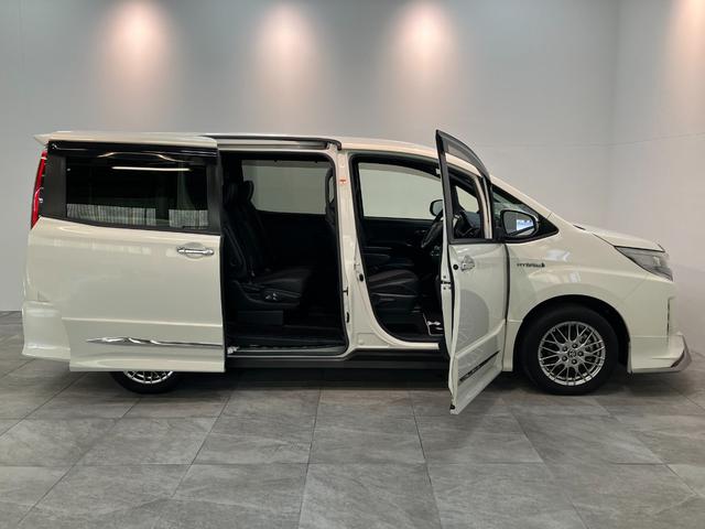 ノア ハイブリッドＳｉ　ＷｘＢ２　ナビ　バックカメラ　クルコン　トヨタセーフティセンス　コーナーセンサー　フルセグナビ　バックカメラ　Ｂｌｕｅｔｏｏｔｈ　ＵＳＢ　ドラレコ　クルコン　シートヒーター　両側パワスラ　スマートキー　ＢＢＳ製アルミ　モデリスタエアロ（25枚目）