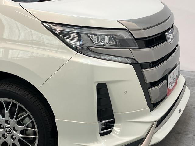 ノア ハイブリッドＳｉ　ＷｘＢ２　ナビ　バックカメラ　クルコン　トヨタセーフティセンス　コーナーセンサー　フルセグナビ　バックカメラ　Ｂｌｕｅｔｏｏｔｈ　ＵＳＢ　ドラレコ　クルコン　シートヒーター　両側パワスラ　スマートキー　ＢＢＳ製アルミ　モデリスタエアロ（36枚目）