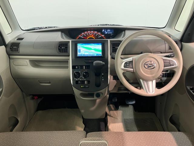 タント Ｌ　ＳＡＩＩＩ　ワンセグナビ　バックカメラ　車検整備付　衝突被害軽減ブレーキ　スマアシ３　ワンセグナビ　バックカメラ　ＤＶＤ　ＵＳＢ　キーレスエントリー　電動格納式ドアミラー　社外アルミ　両側スライドドア　マニュアルエアコン（2枚目）