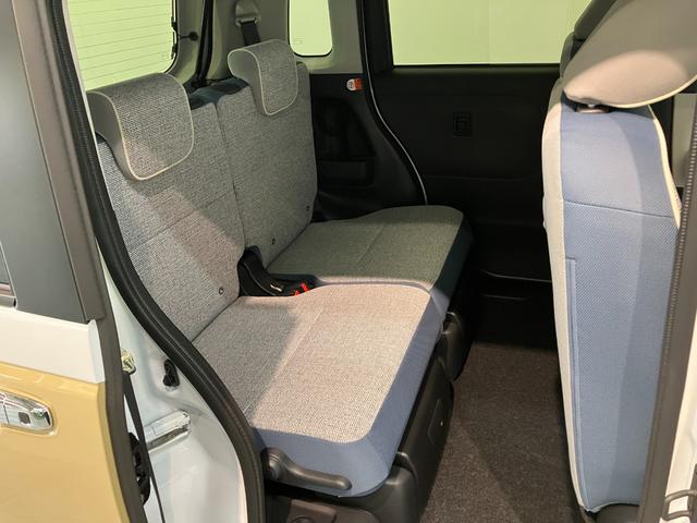 ムーヴキャンバス ストライプスG 10型フルセグナビ Bカメラ 届出済未使用車 衝突被害軽減ブレーキ コーナーセンサー 10型フルセグナビ バックカメラ DVD再生 Bluetooth USB 前後ドラレコ 両側電動スライドドア 前席シートヒーター 電動パーキングブレーキ LED(39枚目)