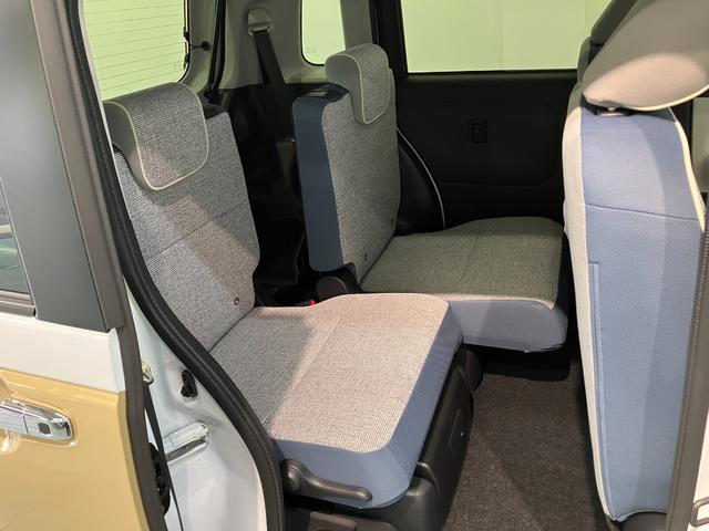 ムーヴキャンバス ストライプスG 10型フルセグナビ Bカメラ 届出済未使用車 衝突被害軽減ブレーキ コーナーセンサー 10型フルセグナビ バックカメラ DVD再生 Bluetooth USB 前後ドラレコ 両側電動スライドドア 前席シートヒーター 電動パーキングブレーキ LED(40枚目)