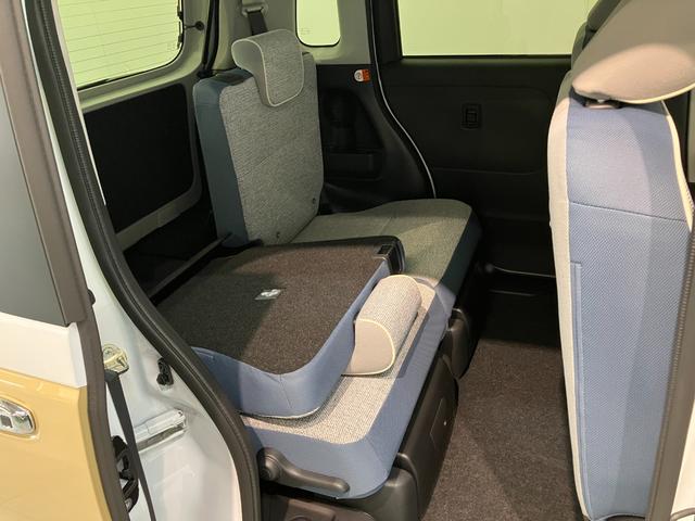 ムーヴキャンバス ストライプスG 10型フルセグナビ Bカメラ 届出済未使用車 衝突被害軽減ブレーキ コーナーセンサー 10型フルセグナビ バックカメラ DVD再生 Bluetooth USB 前後ドラレコ 両側電動スライドドア 前席シートヒーター 電動パーキングブレーキ LED(41枚目)