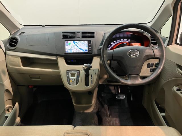 ムーヴ Ｘ　ＳＡ　フルセグナビ　スマートキー　オートエアコン　衝突被害軽減ブレーキ　スマアシ１　フルセグナビ　ＥＴＣ車載器　スマートキー　電動格納式ミラー　オートエアコン　オートライト　マニュアルレベリング　エコアイドル（2枚目）