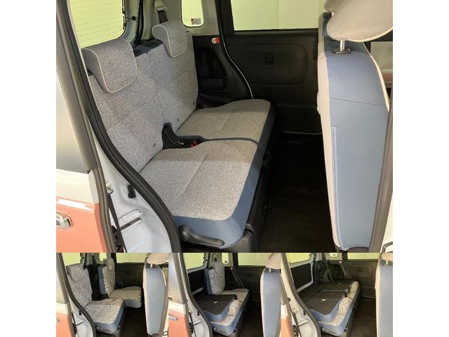 ムーヴキャンバス ストライプスＧ　フルセグナビ　バックカメラ　シートヒーター　衝突被害軽減ブレーキ　コーナーセンサー　フルセグナビ　Ｂｌｕｅｔｏｏｔｈ　ＵＳＢ　ＤＶＤ　バックカメラ　両側電動スライドドア　前席シートヒーター　電動パーキングブレーキ　ＬＥＤ　スマートキー（6枚目）