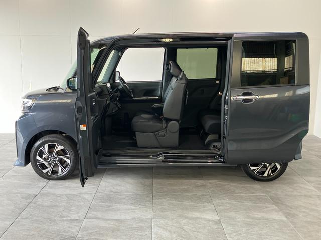 タント カスタムX 9型ディスプレイオーディオ 届出済未使用車 衝突被害軽減ブレーキ コーナーセンサー 9型ディスプレイオーディオ フルセグ Bluetooth USB バックカメラ 両側電動スライドドア 前席シートヒーター LED スマートキー(23枚目)