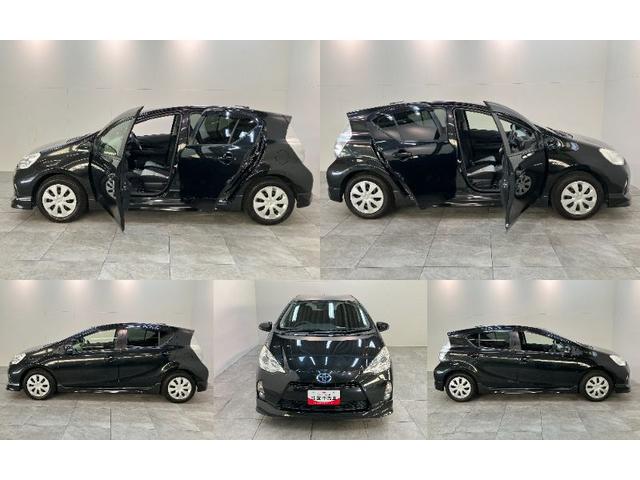 アクア S フルセグナビ バックカメラ 前後ドラレコ 車検整備付 フルセグナビ バックカメラ ETC 前後ドラレコ DVD USB オートライト オートエアコン スマートキー 電動格納式ミラー ハイブリッド車(9枚目)