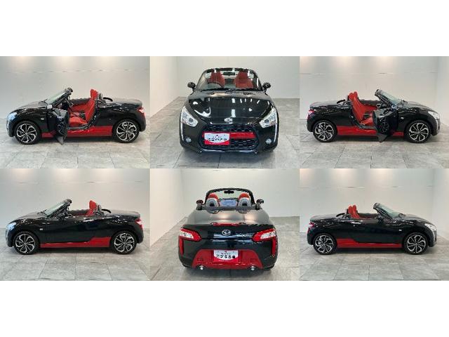 コペン ローブ　５ＭＴ　シートヒーター　ＬＥＤ　車検整備付　５ＭＴ　ターボ　電動オープンルーフ　ＣＤステレオ　ＥＴＣ　シートヒーター　ＬＥＤヘッドライト　スマートキー　オートエアコン　エクスプレイ用アルミ（8枚目）