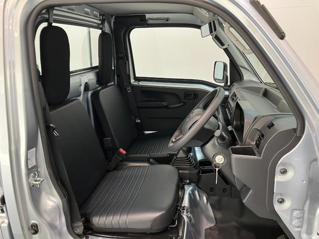 ハイゼットトラック スタンダード 5MT パートタイム4WD 届出済未使用車 衝突被害軽減ブレーキ コーナーセンサー パートタイム4WD AM/FMラジオ マニュアルエアコン マニュアルレベリング オートライト(5枚目)