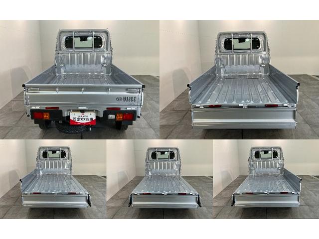 ハイゼットトラック スタンダード 5MT パートタイム4WD 届出済未使用車 衝突被害軽減ブレーキ コーナーセンサー パートタイム4WD AM/FMラジオ マニュアルエアコン マニュアルレベリング オートライト(7枚目)