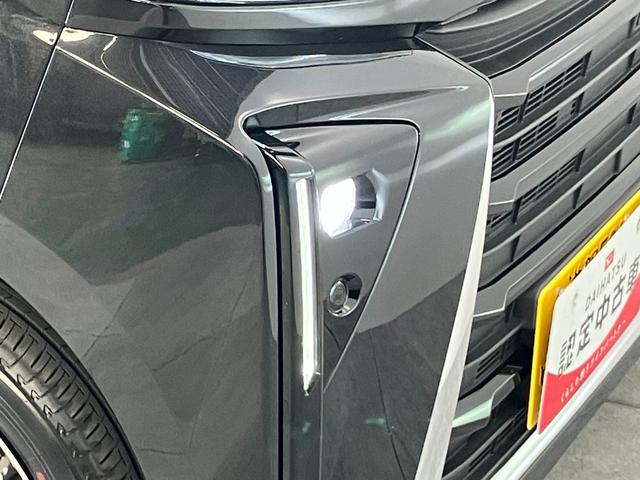 タント カスタムＸ　ＣＤステレオ　コーナーセンサー　シートヒーター　衝突被害軽減ブレーキ　コーナーセンサー　バックカメラ（ナビ装着時用）　両側電動スライドドア　前席シートヒーター　電動パーキングブレーキ　ＬＥＤ　オートライト　オートエアコン　スマートキー　エコアイドル（35枚目）