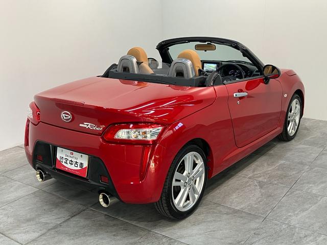 コペン ローブ ターボ フルセグナビ バックカメラ シートヒーター 電動オープンルーフ フルセグナビ DVD再生 Bluetooth USB ETC車載器 シートヒーター LEDヘッドライト オートライト スマートキー オートエアコン エコアイドル(3枚目)