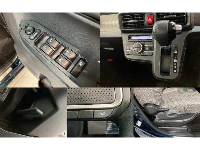 タント X シートヒーター 両側電動スライドドア コーナーセンサー 衝突被害軽減ブレーキ コーナーセンサー パノラマカメラ(ナビ装着時用) 両側電動スライドドア 前席シートヒーター LED オートライト 電動格納式ミラー オートエアコン スマートキー エコアイドル(19枚目)