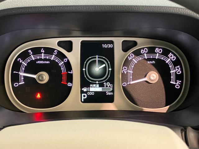 ムーヴキャンバス ストライプスG 9型ディスプレイオーディオ 届出済未使用車 衝突被害軽減ブレーキ コーナーセンサー フルセグ Bluetooth USB パノラマカメラ 両側電動スライドドア 前席シートヒーター 電動パーキングブレーキ LED 駐車支援システム(16枚目)