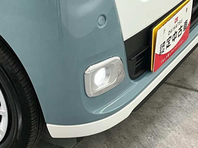 ムーヴキャンバス ストライプスG 9型ディスプレイオーディオ 届出済未使用車 衝突被害軽減ブレーキ コーナーセンサー フルセグ Bluetooth USB パノラマカメラ 両側電動スライドドア 前席シートヒーター 電動パーキングブレーキ LED 駐車支援システム(35枚目)