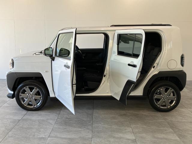 タフト Gダーククロムベンチャー レーダークルコン 届出済未使用車 衝突被害軽減ブレーキ コーナーセンサー バックカメラ(ナビ装着時用) 前席シートヒーター スカイフィールトップ LED レーダークルーズコントロール オートエアコン スマートキー エコアイドル(23枚目)