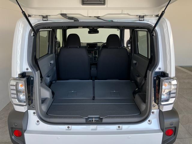 タフト Gダーククロムベンチャー レーダークルコン 届出済未使用車 衝突被害軽減ブレーキ コーナーセンサー バックカメラ(ナビ装着時用) 前席シートヒーター スカイフィールトップ LED レーダークルーズコントロール オートエアコン スマートキー エコアイドル(43枚目)