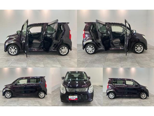 ワゴンＲ ＦＸリミテッド　ＣＤステレオ　スマートキー　オートエアコン　スマートキー　マニュアルレベリング　オートエアコン　ＣＤステレオ　電動格納式ミラー　エコアイドル　ベンチシート（9枚目）