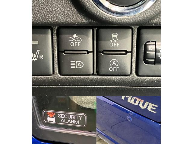 ムーヴ カスタム　ＸリミテッドＩＩ　ＳＡＩＩＩ　４ＷＤ　車検整備付　衝突被害軽減ブレーキ　パノラマカメラ（ナビ装着時用）　シートヒーター　ＬＥＤヘッドライト　オートライト　電動格納式ミラー　オートエアコン　スマートキー　エコアイドル　フルタイム４ＷＤ（13枚目）