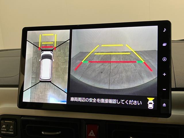 ムーヴキャンバス ストライプスGターボ 10型ナビ Pカメラ レーダークルコン 衝突被害軽減ブレーキ コーナーセンサー 10型フルセグナビ パノラマカメラ Bluetooth USB 前後ドラレコ レーダクルーズコントロール 両側電動スライドドア 前席シートヒーター エコアイドル(57枚目)