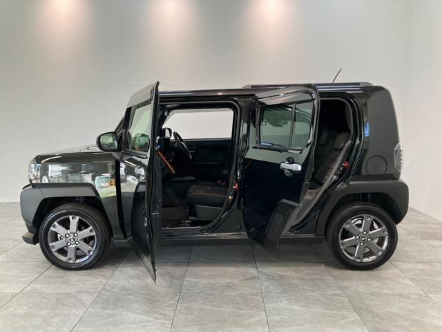 タフト Ｇターボ　９型フルセグナビ　パノラマカメラ　前後ドラレコ　衝突被害軽減ブレーキ　コーナーセンサー　９型フルセグナビ　パノラマカメラ　ＤＶＤ　Ｂｌｕｅｔｏｏｔｈ　ＵＳＢ　前後ドラレコ　前席シートヒーター　電動パーキング　ＬＥＤ　オートライト　レーダークルコン（23枚目）