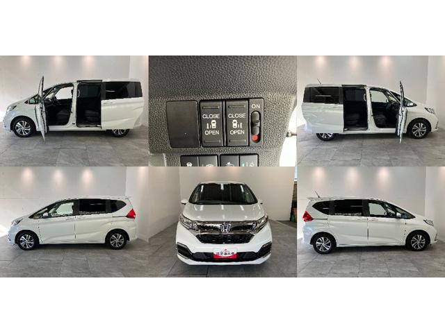 フリード+ G・ホンダセンシング 9型ナビ バックカメラ ドラレコ 追突被害軽減ブレーキ 9型フルセグナビ バックカメラ ドラレコ ETC DVD Bluetooth USB レーダークルコン シートヒーター 両側電動スライドドア LED オートライト スマートキー(8枚目)