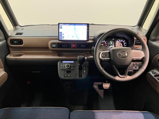 ムーヴキャンバス セオリーＧ　１０型フルセグナビ　バックカメラ　届出済未使用車　衝突被害軽減ブレーキ　コーナーセンサー　１０型フルセグナビ　バックカメラ　前後ドラレコ　ＤＶＤ再生　Ｂｌｕｅｔｏｏｔｈ　ＵＳＢ　両側電動スライドドア　前席シートヒーター　電動パーキングブレーキ　ＬＥＤ（2枚目）