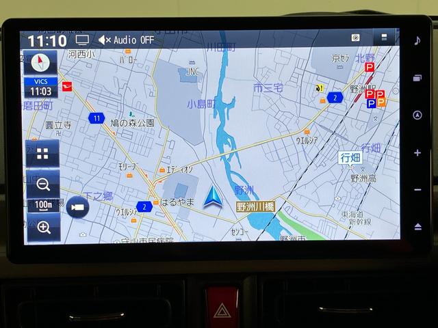 ムーヴキャンバス セオリーＧ　１０型フルセグナビ　バックカメラ　届出済未使用車　衝突被害軽減ブレーキ　コーナーセンサー　１０型フルセグナビ　バックカメラ　前後ドラレコ　ＤＶＤ再生　Ｂｌｕｅｔｏｏｔｈ　ＵＳＢ　両側電動スライドドア　前席シートヒーター　電動パーキングブレーキ　ＬＥＤ（14枚目）