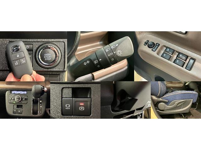 ムーヴキャンバス セオリーＧ　１０型フルセグナビ　バックカメラ　届出済未使用車　衝突被害軽減ブレーキ　コーナーセンサー　１０型フルセグナビ　バックカメラ　前後ドラレコ　ＤＶＤ再生　Ｂｌｕｅｔｏｏｔｈ　ＵＳＢ　両側電動スライドドア　前席シートヒーター　電動パーキングブレーキ　ＬＥＤ（19枚目）