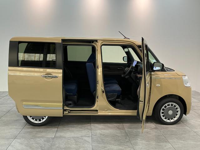 ムーヴキャンバス セオリーＧ　１０型フルセグナビ　バックカメラ　届出済未使用車　衝突被害軽減ブレーキ　コーナーセンサー　１０型フルセグナビ　バックカメラ　前後ドラレコ　ＤＶＤ再生　Ｂｌｕｅｔｏｏｔｈ　ＵＳＢ　両側電動スライドドア　前席シートヒーター　電動パーキングブレーキ　ＬＥＤ（25枚目）