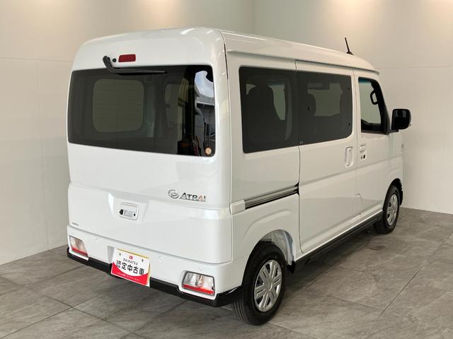 アトレー ＲＳ　４ＷＤ　デジタルインナーミラー　届出済未使用車　衝突被害軽減ブレーキ　コーナーセンサー　４ＷＤ　バックカメラ（ナビ装着時用）　両側パワスラ　ＬＥＤ　オートライト　レーダークルーズコントロール　スマートキー　エコアイドル　デジタルインナーミラー（3枚目）