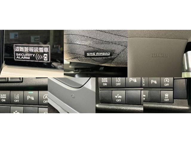 ソリオ ハイブリッドＭＺ　８型ナビ　パノラマカメラ　レーダークルコン　衝突被害軽減ブレーキ　８型フルセグナビ　パノラマカメラ　Ｂｌｕｅｔｏｏｔｈ　ＵＳＢ　前後ドラレコ　ＥＴＣ　レーダークルーズコントロール　シートヒーター　両側パワスラ　オートエアコン　スマートキー（13枚目）