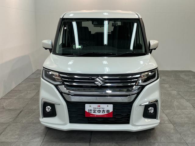 ソリオ ハイブリッドＭＺ　８型ナビ　パノラマカメラ　レーダークルコン　衝突被害軽減ブレーキ　８型フルセグナビ　パノラマカメラ　Ｂｌｕｅｔｏｏｔｈ　ＵＳＢ　前後ドラレコ　ＥＴＣ　レーダークルーズコントロール　シートヒーター　両側パワスラ　オートエアコン　スマートキー（21枚目）