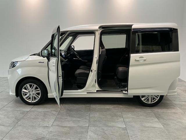 ソリオ ハイブリッドＭＺ　８型ナビ　パノラマカメラ　レーダークルコン　衝突被害軽減ブレーキ　８型フルセグナビ　パノラマカメラ　Ｂｌｕｅｔｏｏｔｈ　ＵＳＢ　前後ドラレコ　ＥＴＣ　レーダークルーズコントロール　シートヒーター　両側パワスラ　オートエアコン　スマートキー（23枚目）