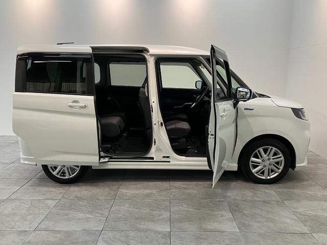 ソリオ ハイブリッドＭＺ　８型ナビ　パノラマカメラ　レーダークルコン　衝突被害軽減ブレーキ　８型フルセグナビ　パノラマカメラ　Ｂｌｕｅｔｏｏｔｈ　ＵＳＢ　前後ドラレコ　ＥＴＣ　レーダークルーズコントロール　シートヒーター　両側パワスラ　オートエアコン　スマートキー（25枚目）